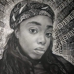 Portrait of the best mother Sarah  by Denis  Ugbo